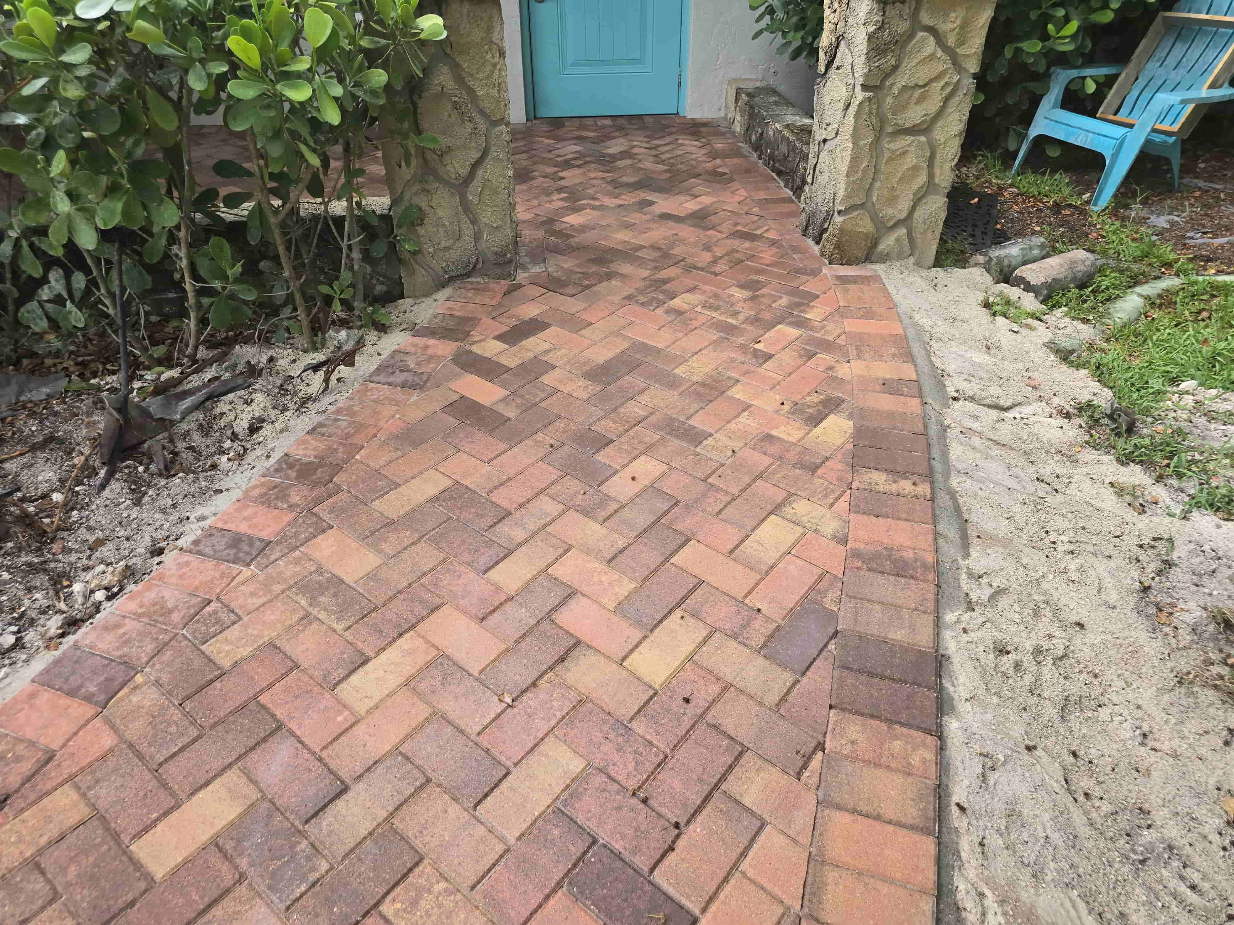 Concrete patio in Delray Beach, FL